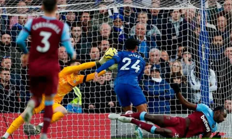5 điểm nhấn Chelsea 0-1 West Ham: "Thảm họa" Giroud; Hàng thủ bê tông