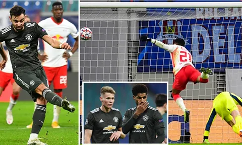 5 điểm nhấn Leipzig 3-2 Man United: Tan nát cánh phải, Quỷ đỏ trả giá đắt