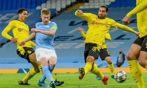 5 điểm nhấn Man City 2-1 Dortmund: Điểm 10 cho De Bruyne