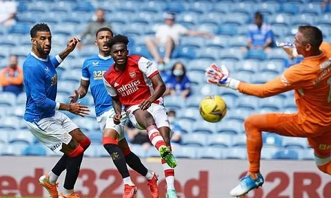 5 điểm nhấn Rangers 2-2 Arsenal: Phương án tấn công mới cho Pháo thủ; Phát hiện tử huyệt