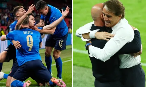 5 điểm nhấn Ý 2-1 Áo: Phép toán lỗi của Mancini; Giá trị quân bài tẩy