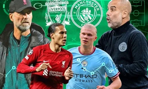 5 điểm nóng Liverpool vs Man City: Haaland chạm mặt Van Dijk; Cuộc chiến tuyến giữa