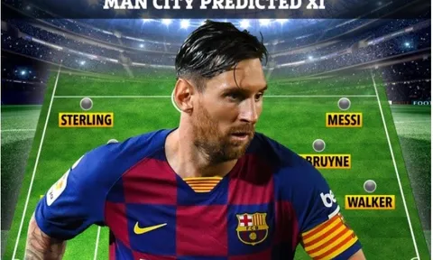 5 sơ đồ mà Pep Guardiola sử dụng nếu Messi đến vào tháng Giêng