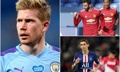 5 tiền vệ săn bàn tốt nhất hiện nay: Ai ấn tượng hơn Bruno Fernandes?
