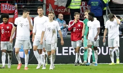 "50 sắc thái" thất thần của dàn sao Bayern ở trận thua lịch sử
