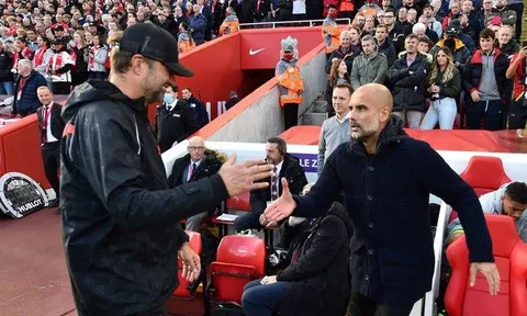 Klopp: Guardiola là HLV xuất sắc nhất thế giới