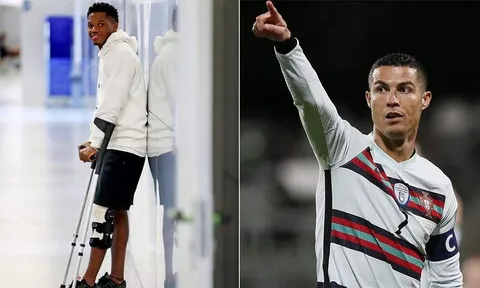 Ronaldo bất ngờ gửi thông điệp đến thần đồng Ansu Fati