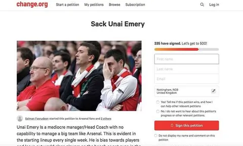 Quá chán Emery, fan Arsenal làm điều không thể tin nổi
