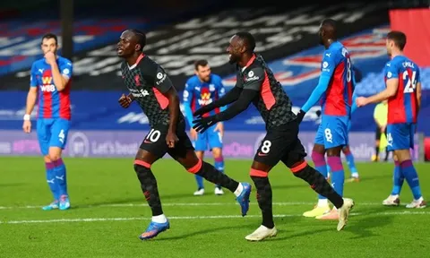 "Xé lưới" Palace, Mane san bằng thành tích của Lukaku