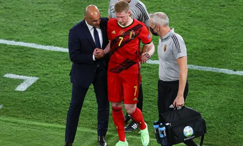 HLV Martinez xác nhận tình trạng của Hazard và De Bruyne