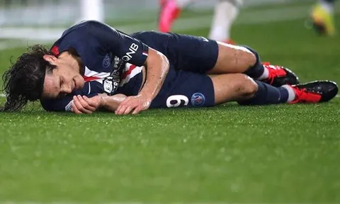 7 lý do M.U chiêu mộ Cavani sẽ tạo ra "phản ứng ngược": Tiền sử chấn thương dày đặc