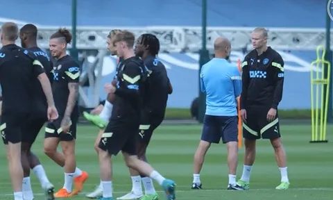 8 sao Man City 'out trình', Pep gọi riêng Haaland