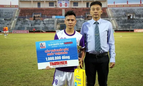 Cựu sao U20 Việt Nam tỏa sáng, U21 Hà Nội nhọc nhằn đánh bại U21 TP.HCM