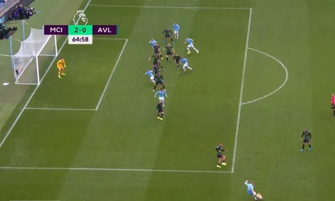 Bàn thắng thứ hai của Man City được ghi bởi De Bruyne hay David Silva?