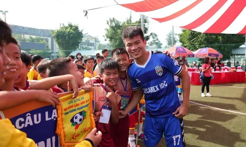 Sao U20 Việt Nam hào hứng với ngày hội giải Nhi đồng Bình Dương 2019 