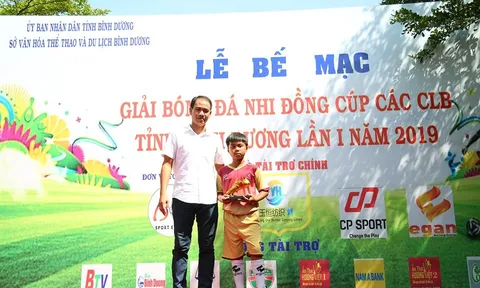 Phú Mỹ vô địch giải Nhi đồng các CLB Bình Dương lần 1 - 2019