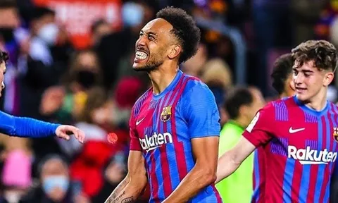 8 thống kê ấn tượng của Aubameyang sau 1 tháng chơi cho Barca