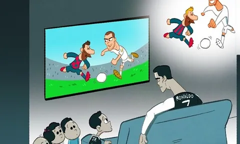 Cười té ghế với loạt ảnh chế El Clasico
