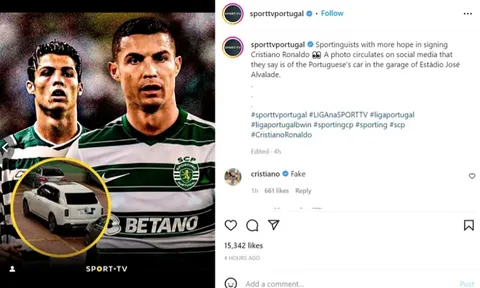Chuyển đến Sporting Lisbon? Đích thân Ronaldo có câu trả lời