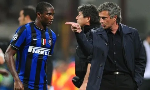 Bỏ qua "thầy cũ" Mourinho và Pep Guardiola, Eto'o chỉ ra HLV xuất sắc nhất