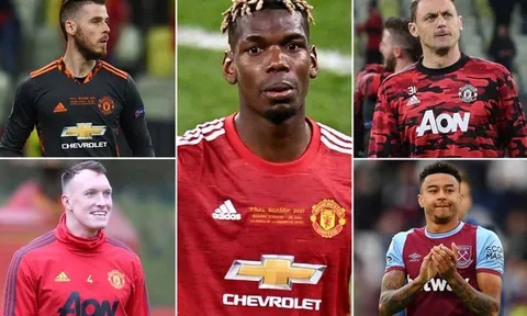 9 cái tên có thể rời Man Utd ngay ở mùa Hè năm nay