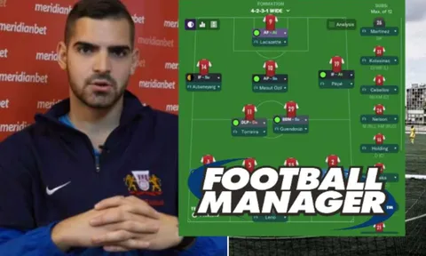 Được CLB chuyên nghiệp tuyển dụng sau khi gửi CV Football Manager