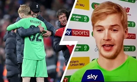 Sắm vai ''người hùng penalty'', sao trẻ Liverpool chia sẻ đầy phấn khích