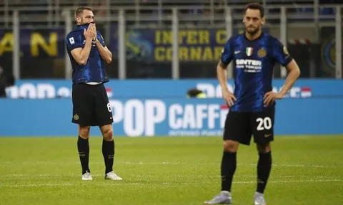 Inter Milan thua trắng trên sân nhà