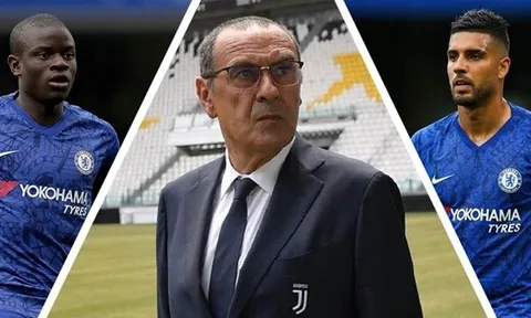 Xây dựng đế chế Sarri ball, Juve muốn "bỏ giỏ" 2 công thần Chelsea
