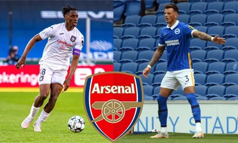 Arsenal sắp công bố thương vụ kép giá 65 triệu