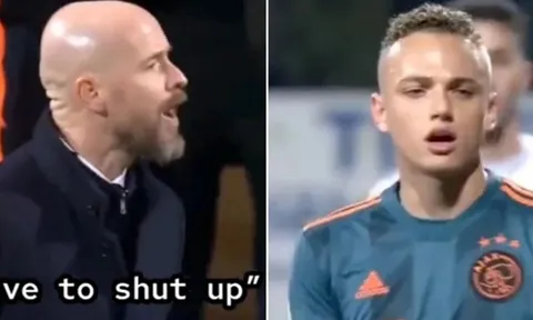 Loạt sao M.U sẽ ớn lạnh với cách Ten Hag 'sấy tóc' 1 cầu thủ ngay trên sân