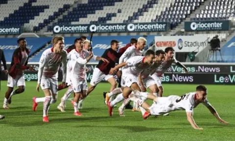 AC Milan cán đích ở vị trí thứ 2