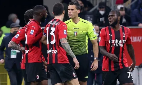 AC Milan nhận gáo nước lạnh về sự bất công trước Udinese