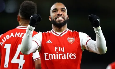 "Arsenal sẽ để Lacazette ra đi"
