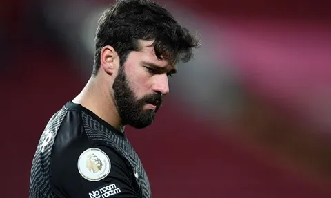 Alisson: "Tôi cảm thấy tệ"