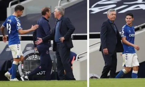 Ancelotti hồi sinh James Rodriguez, Zidane đã tiếc nuối chưa?