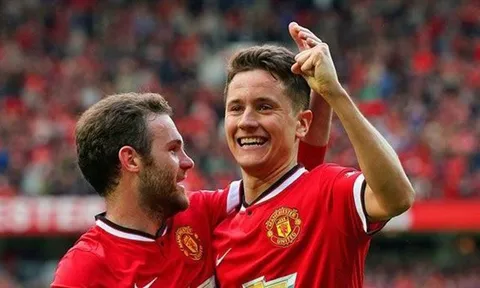 Ander Herrera gửi thông điệp xúc động đến Juan Mata