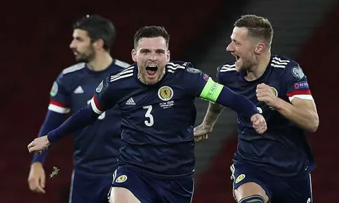 Andrew Robertson: Hành trình tiến hóa không ngừng của thủ quân Scotland