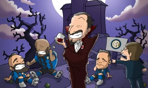 Cười té khói với loạt ảnh chế AC Milan đánh bại Inter
