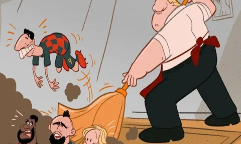 Cười té khói với loạt ảnh chế Barca thời Koeman