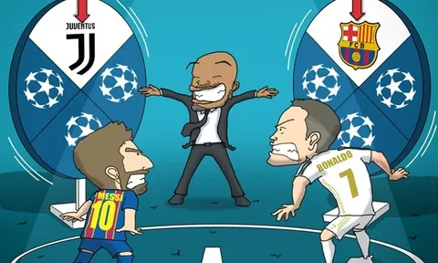 Cười té khói với loạt ảnh chế bốc thăm Champions League