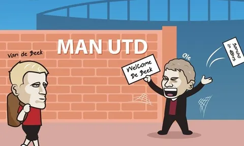Cười té khói với loạt ảnh chế Man United mua Van de Beek