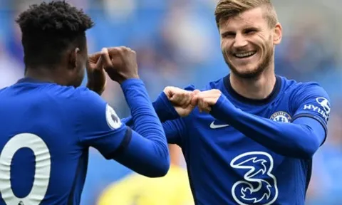 Werner khai hỏa, Chelsea thiệt đơn thiệt kép sau trận hòa Brighton