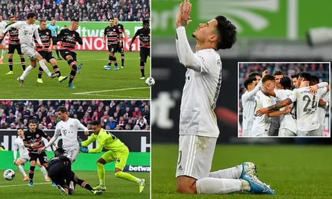 Lewandowski "tịt ngòi", Bayern vẫn giành thắng lợi 4 sao