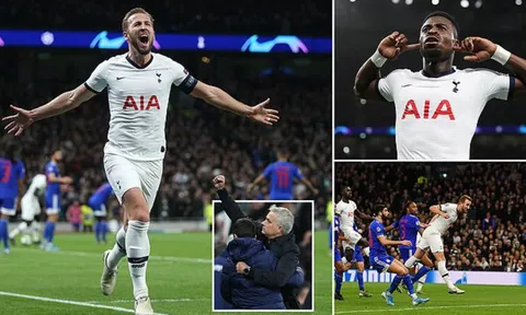 Thay người tài tình, Mourinho giúp Tottenham giành vé đi tiếp tại C1