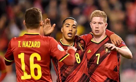 Chiến thắng hủy diệt, Bỉ đến VCK EURO 2020 với ngôi nhất bảng
