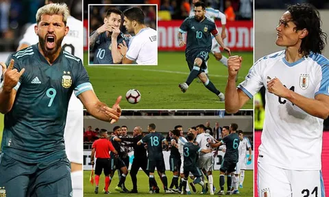 Messi nổ súng phút bù giờ, Argentina hòa kịch tính với Uruguay