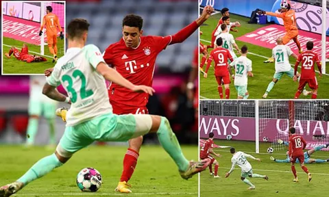 Vắng hàng loạt trụ cột, Bayern Munich hòa như thua tại Bundesliga