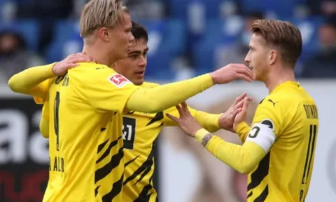 Sancho bế tắc, Haaland dự bị vào sân giải quyết 3 điểm cho Dortmund