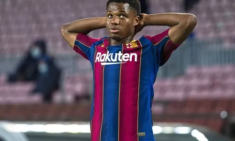 XONG! Ansu Fati vượt qua 'đại nạn', Barca và Koeman thở phào